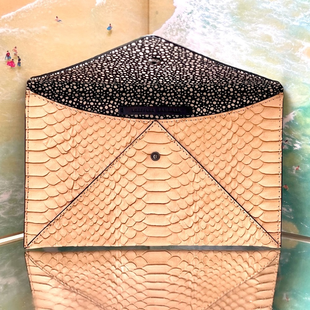 Loeffler Randall Python Envelope Clutch - image 2